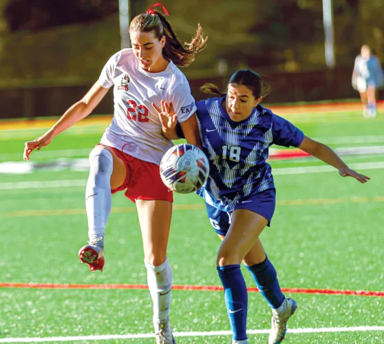 D&E soccer teams split home games